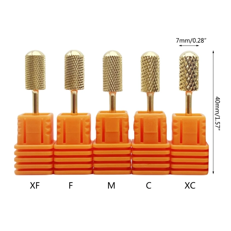 E1YE Conjunto cortador unha elétrico para manicure cutícula limpa brocas rebarbas arte unha