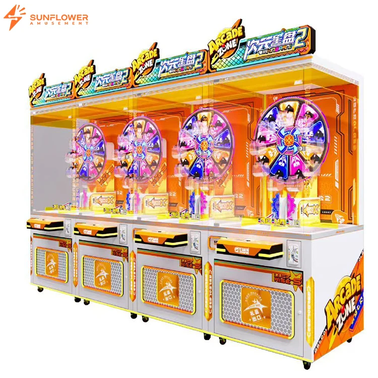 High Quality Arcade Game Machine 1-Player Acrylic Gift Machine Indoor Use Customizable Prize Vending Machine for Game Centers