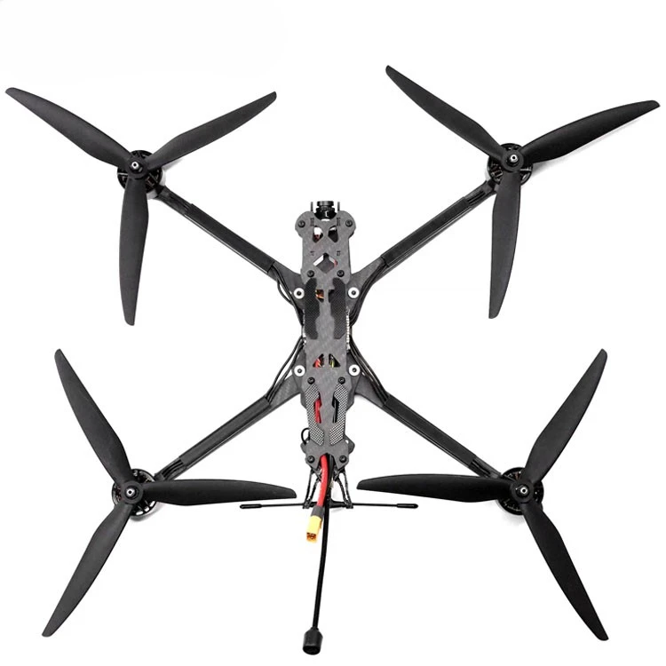 FPV Drones 10 Inch with Caddx Ratel 2 V2 Cherry II Antenna HappyModel Receiver Stack-SpeedyBeeV3