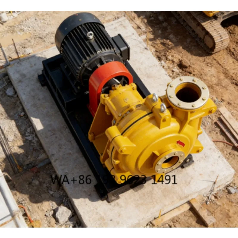 

High Chromium Alloy Horizontal Centrifugal Slurry Pump Fully Automatic Control for Mining Industrial