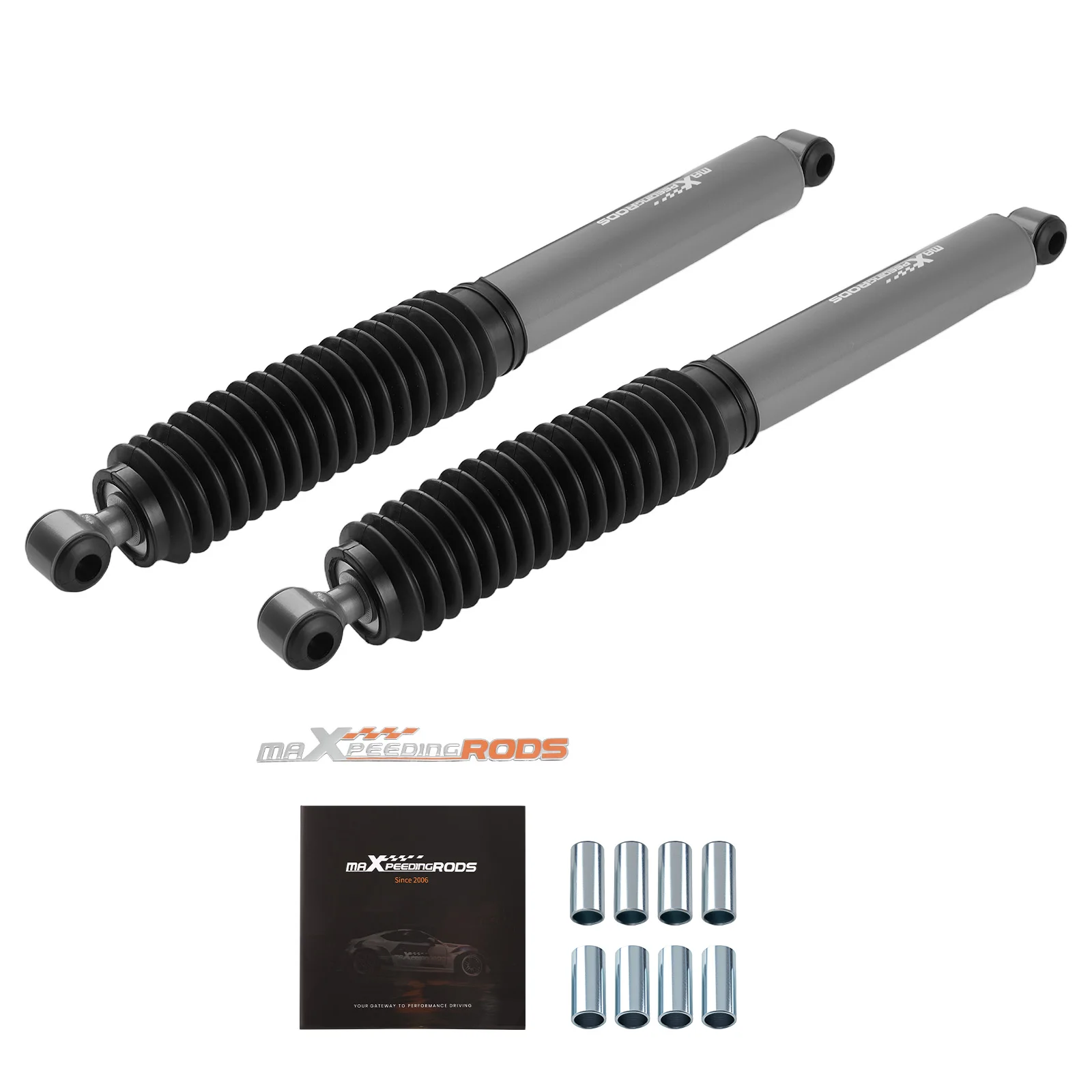 

Off-Road Rear Shock Kit for Nissan Frontier 2005-2021 0-3.5" Lift Carbon Steel