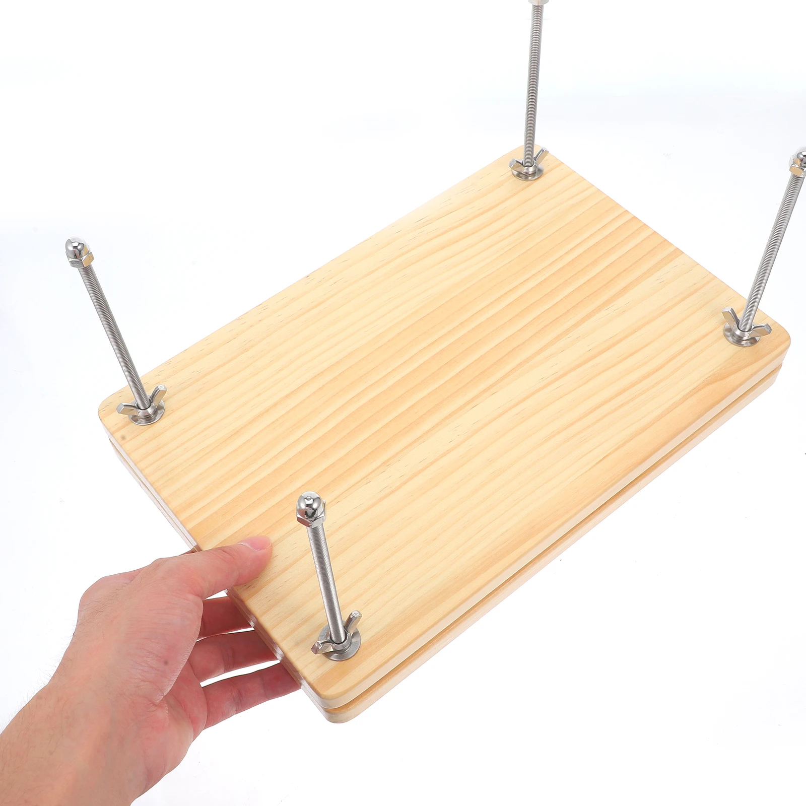 Boekpers Bindbenodigdheden Bamboe Hout Boekbindbord Bindmiddel Maker Tools Suite Kit Embosser