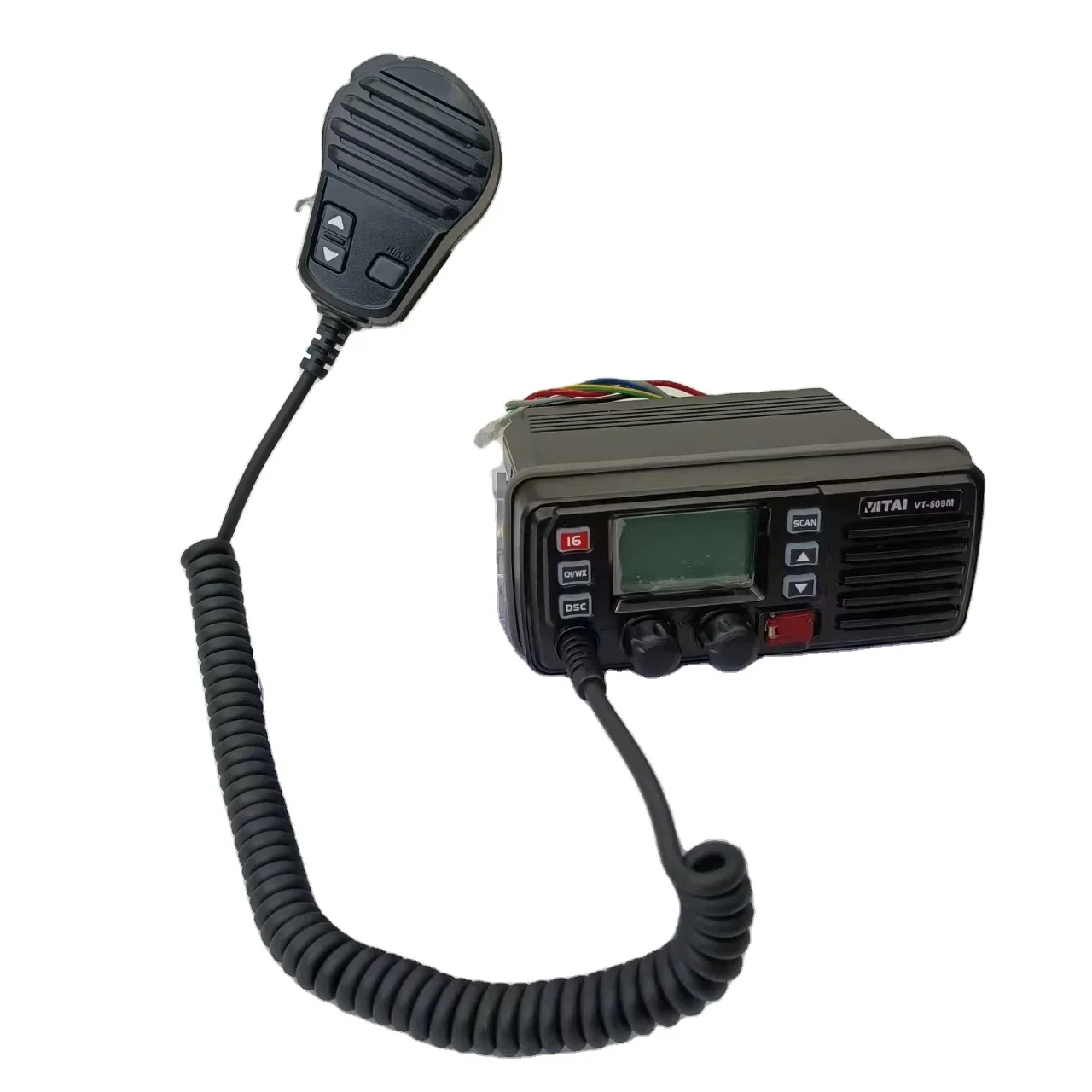 VITAI VT-509M Submersible Compact Body With Large LCD DSC Two Way Radio Walkie Talkie VHF Marine Radio Marine Radio