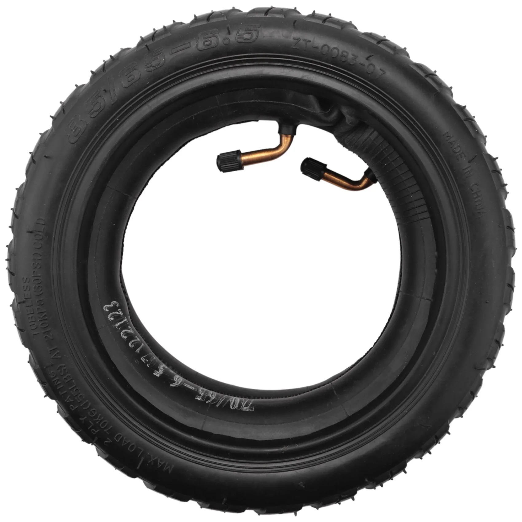 AU16-85/65-6.5 Tyre Inner Tube Electric Balance Scooter For Xiaomi Electric Ninebot Scooter Mini Moto Pro B Black