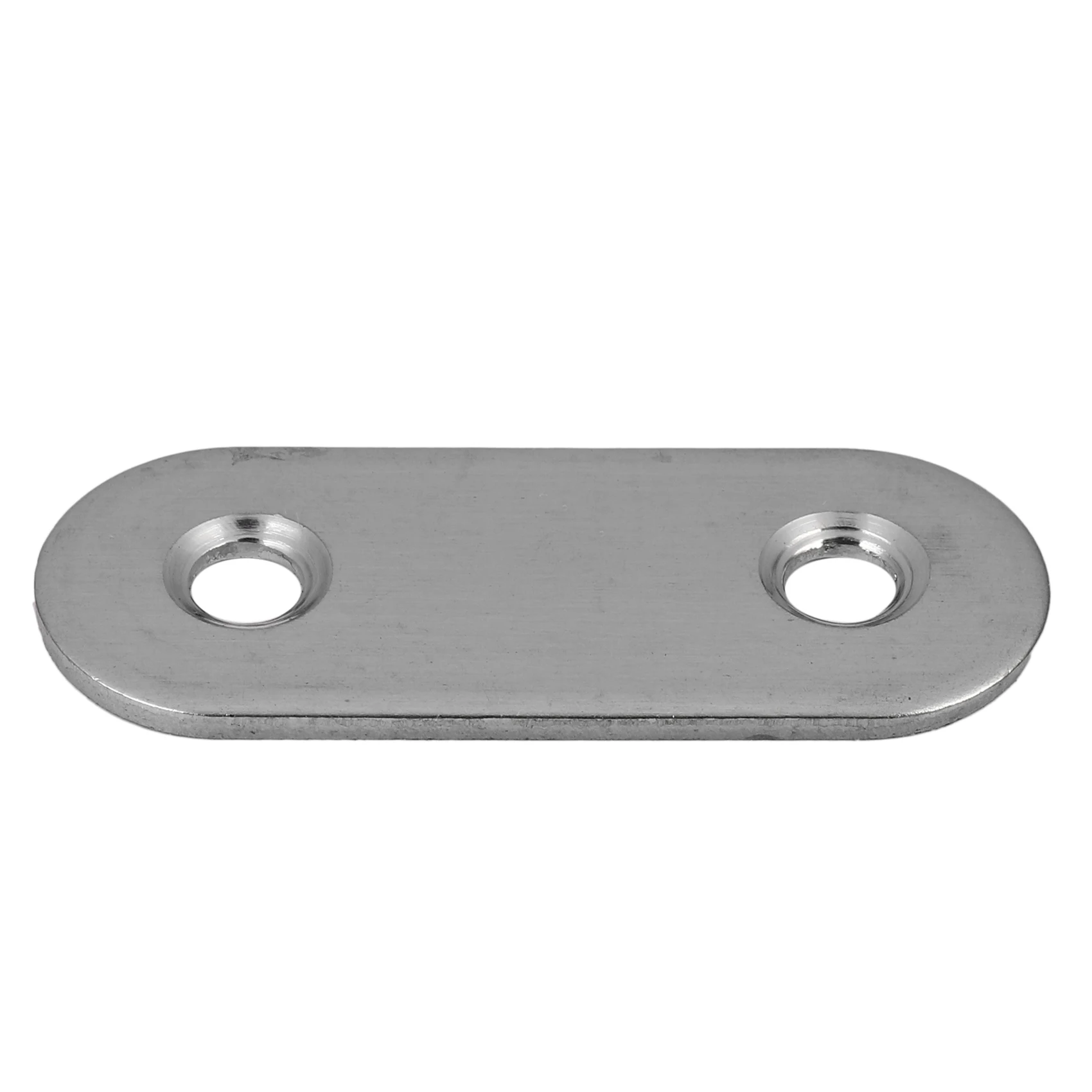 Flat Mending Plates Repair Fixing Joining Brackets 40x15mm 10pcs