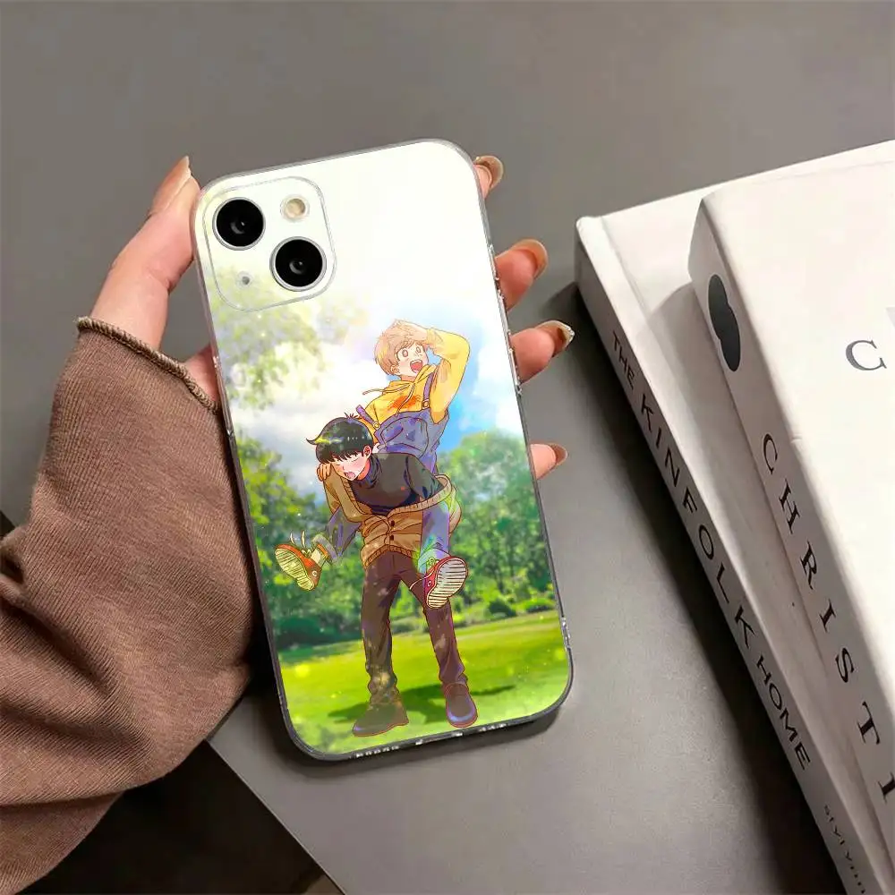 Anime G-Go For It N-Nakamura  Clear Soft TPU Phone Case for iPhone 17 16 15 14 13 12 11 X XR XS Pro Max Mini view 2