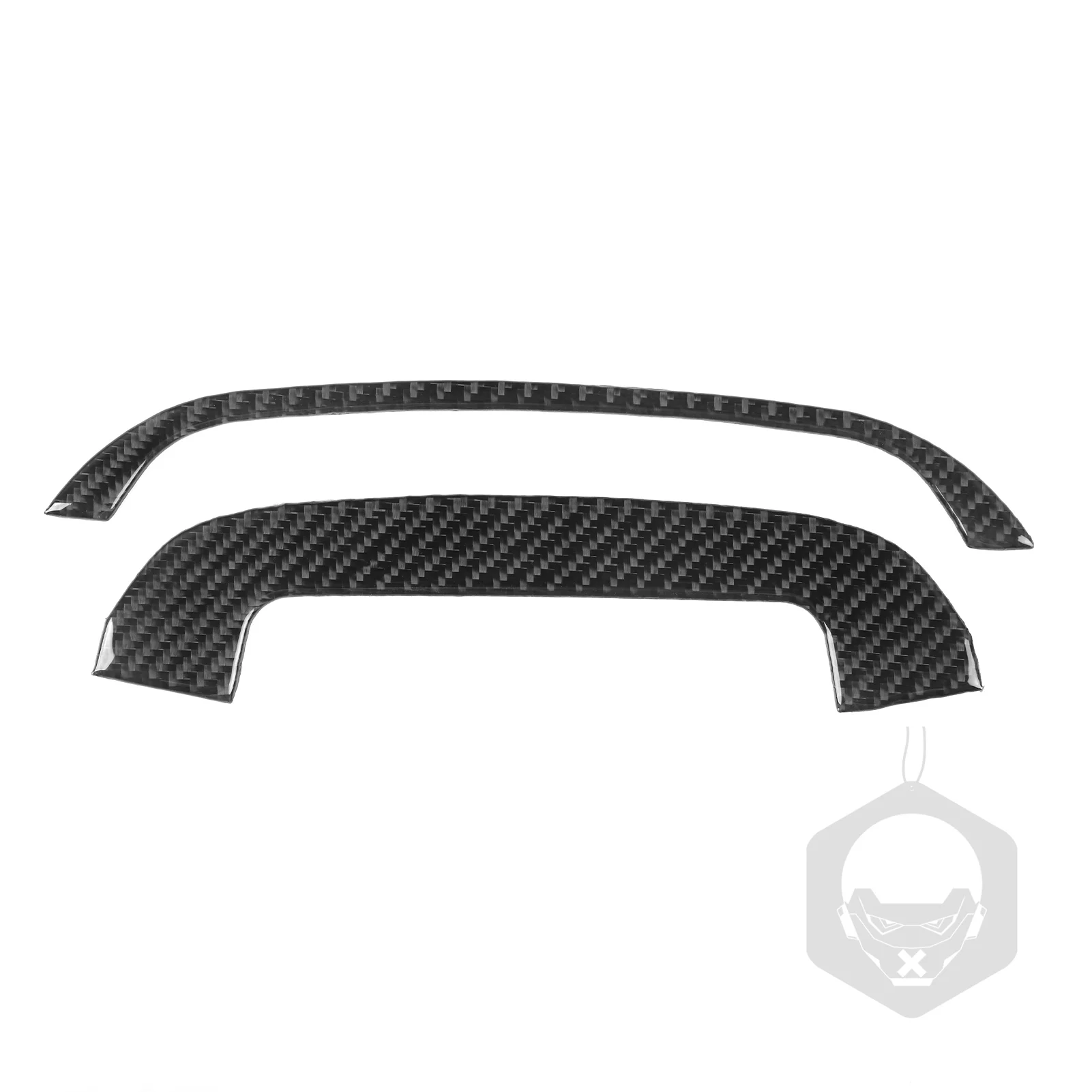 لفورد فوكس 2008-2011 ألياف الكربون التحكم المركزي عرض الوقت لوحة غطاء الكسوة اكسسوارات السيارات الداخلية لاصقة تزيين