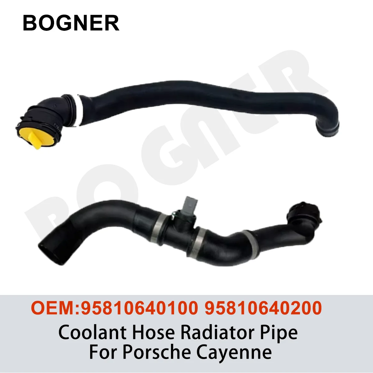 95810640100 95810640200 Coolant Hose Radiator Pipe for Porsche Cayenne
