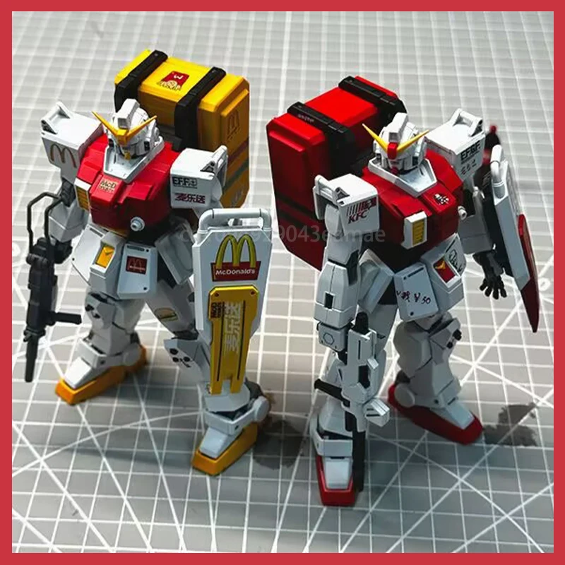 Hg Kk 1/144 Mass Production Наземный тип сборки Модель Комплект Фигурка Mc Color Collect Пластиковая статуя меха Детская игрушка