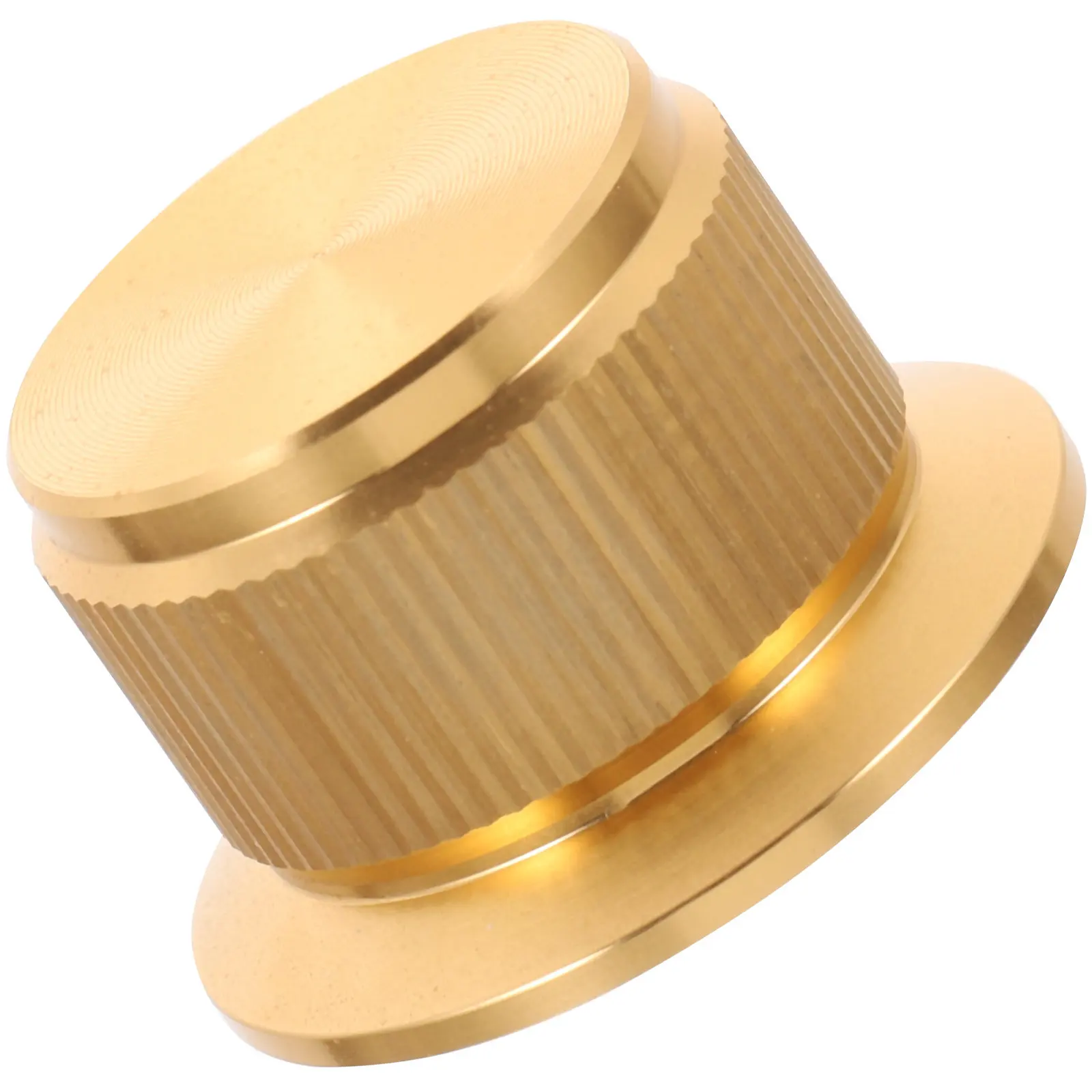 Guitar Volume Control Knob Aluminum Alloy Potentiometer Cap Replacement for Electric Bass Amplifier Sound Device Audio Rotary