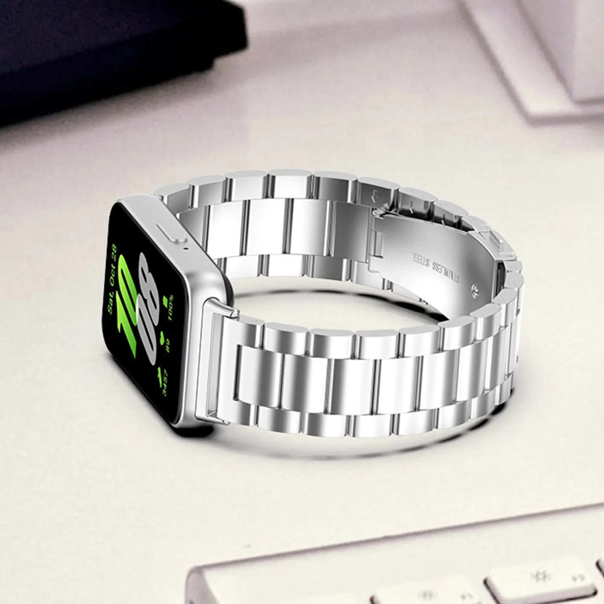 Stainless Steel Strap for Samsung Galaxy Fit 3 R390 smartwatch replacement Metal Bracelet correa