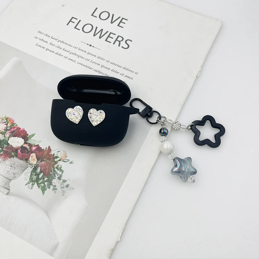 غطاء سماعة أذن لامع/حب لهاتف EarFun Air Pro4 /Air Pro 4i-TW230/Air Pro 3 /Free Pro2 /Free Pro3 حافظة من السيليكون #1