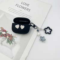 Glitter/love Earphone Cover For SoundPEATS Air5 PRO /H3/Clip1 /C30/Clear Dot /Life Silicone Case for SoundPEATS T3 PRO case