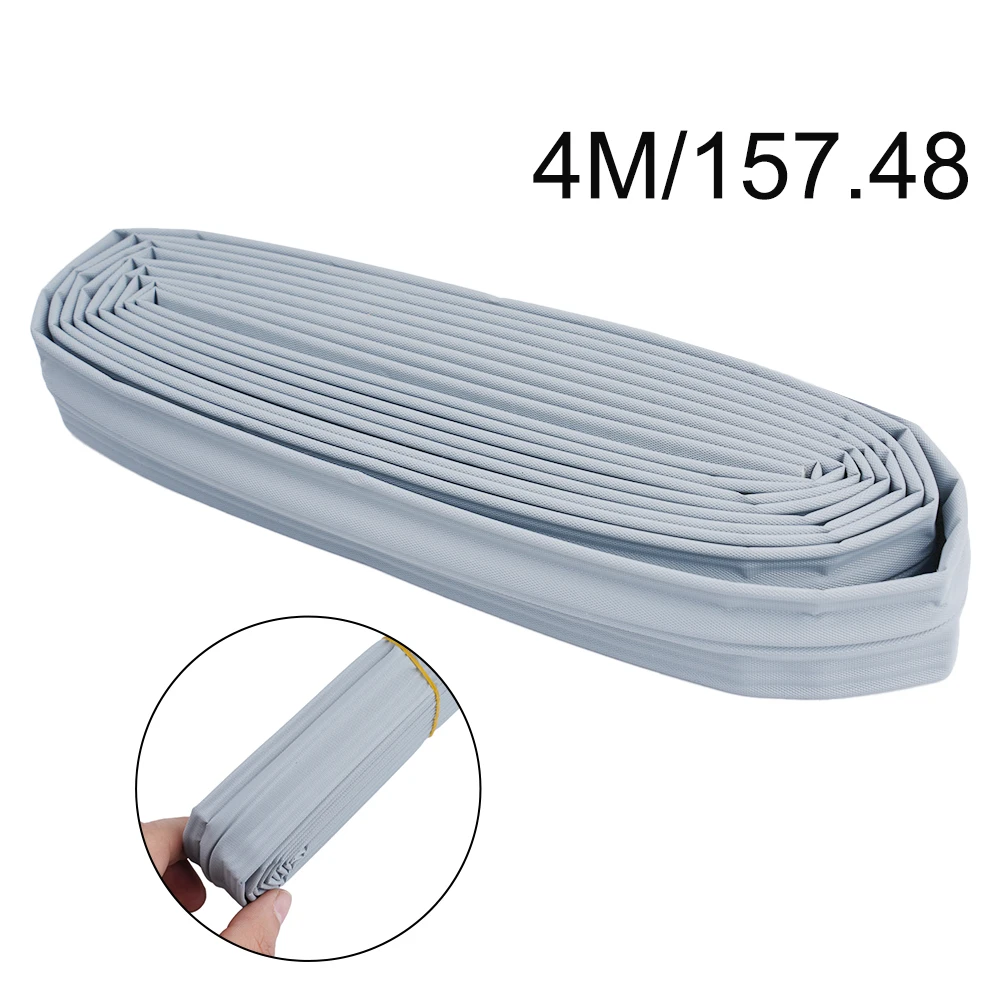 PU Form Sealing Strip Reliable Protection Against Dust and Wind Fits Various Doors Grey/Brown/White 2/4/8 Meters