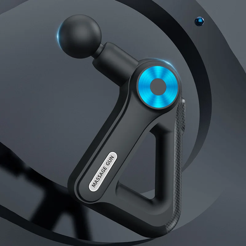 

SmallTriangle Fascia Gun Charging Button Model Electric Muscle Relaxation Convenient Fitness Massage Gun Electric Massage Gun