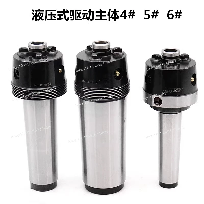 Hydraulically driven thimble lathe fixture end face toggle thimble Mohs MT5 alternative chuck finishing rod