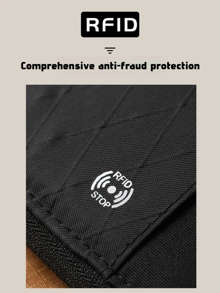 OCEGEAR Travel Wallet Passport Holder RFID Stop Large Capacity Credit Cards Organizer Thief Protection Zipper Purse Handbag