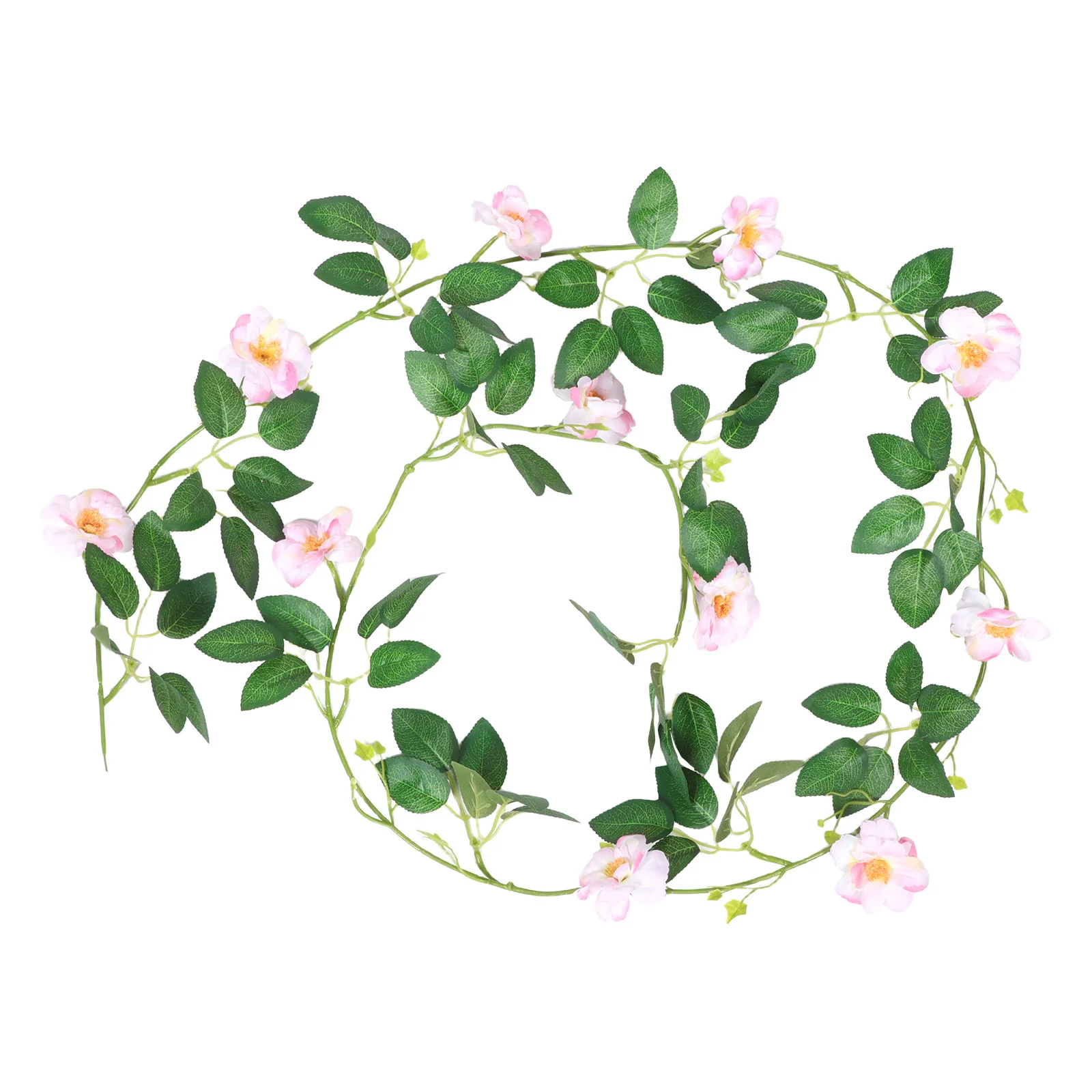 

Artificial Flower Vines Realistic Fake Cherry Blossom Garland for Home Office Wedding Holiday Decoration Concealment and Hanging