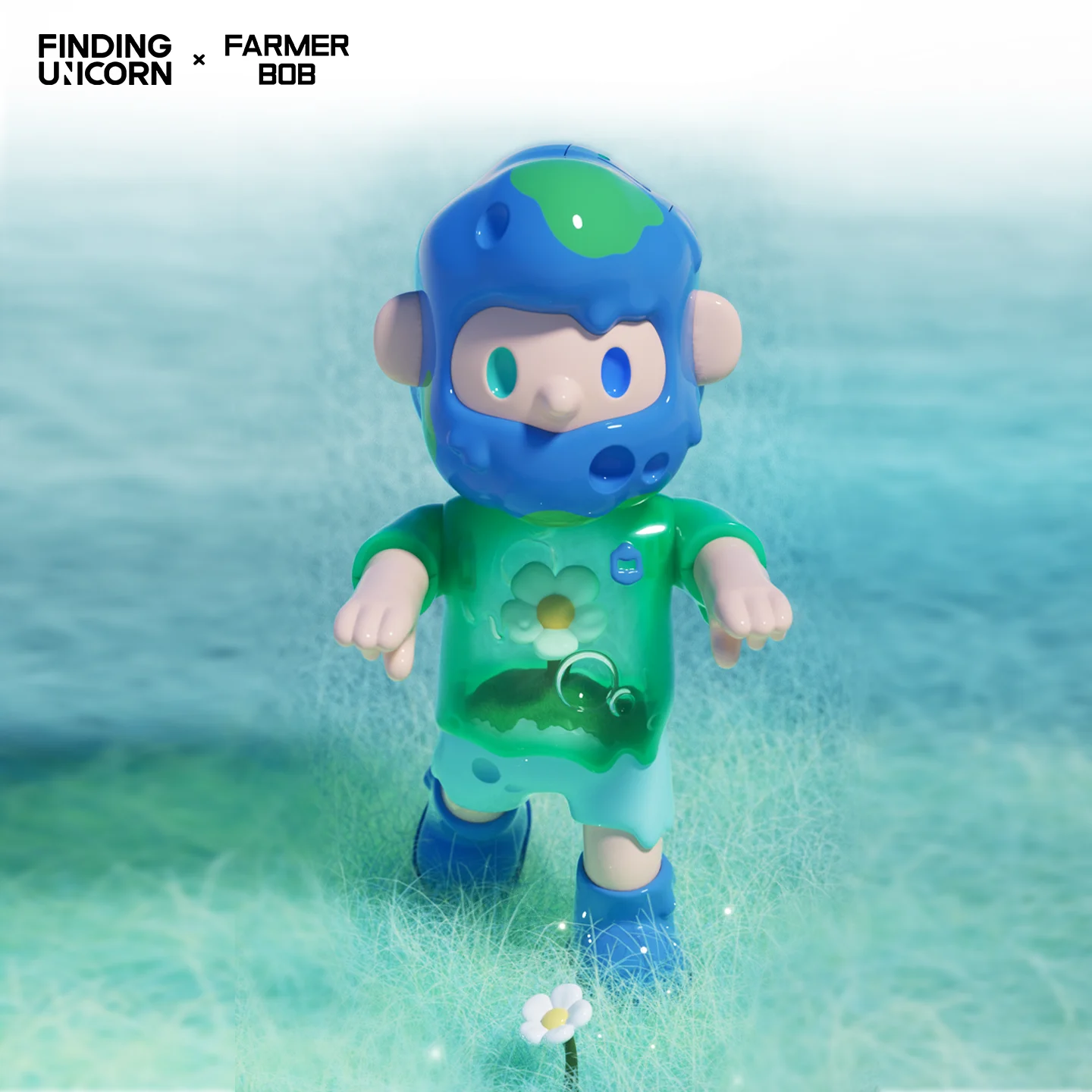 Figura Coleccionable de Bob Vanta Zombie, del Programa Finding Unicorn Farmer Bob, 400%, Decoración para el Hogar, Regalo Especial para Coleccionistas