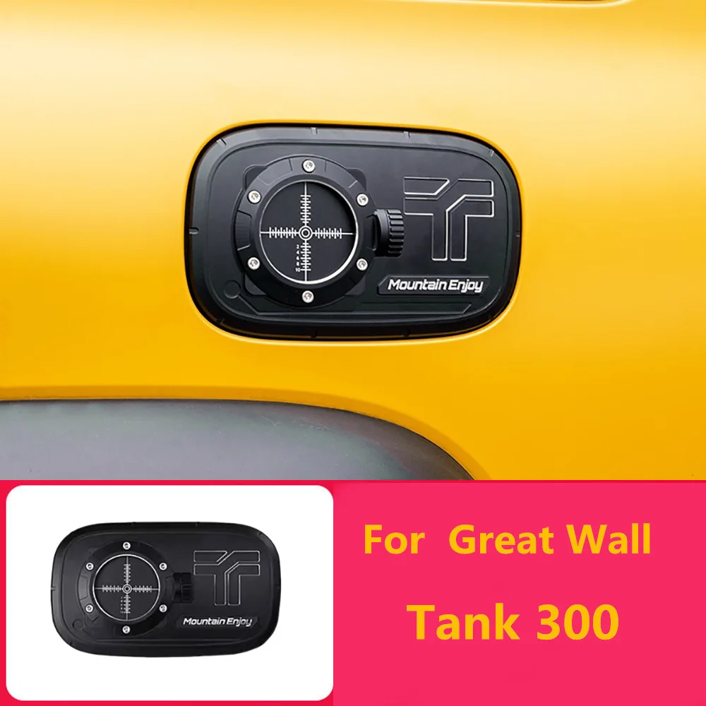 Fit for Tank 300 aluminum alloy fuel tank cover modification dust cover replacement parts mechanical refueling protection cover