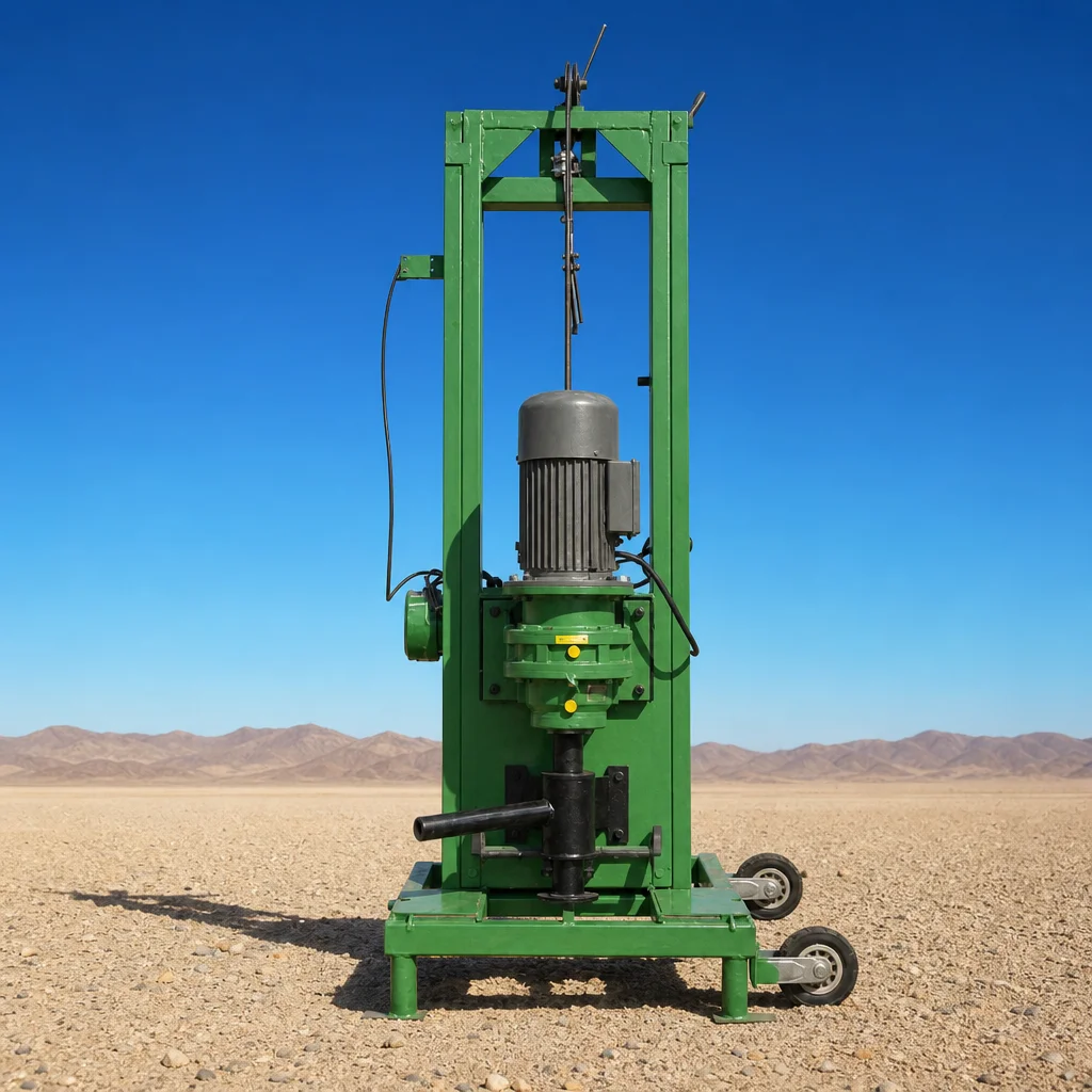 Customized Portable High Pressure Hydraulic Water Drilling Machine Max 100m Easy To Operate for Rural Water Supply