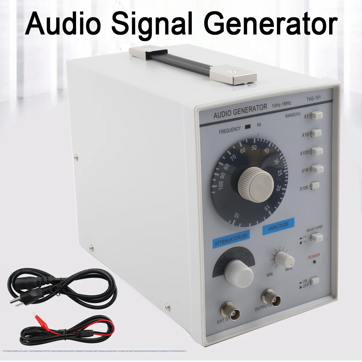TAG-101 مولد إشارة عالي التردد مصدر إشارة 10 هرتز-1 ميجا هرتز تردد تردد الراديو مولد نبضات عالي الدقة