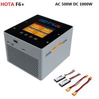 2023 NEW HOTA F6+ F6 PLUS AC 500W DC 1000W 15A Balanced Charger Multifunctional Intelligent Lithium Battery Charger