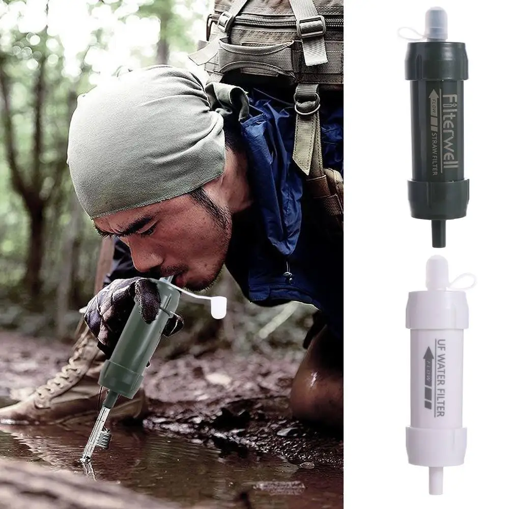 

Mini Mini Water Filter Straw Straw Purifier Purification Water Filter Direct Drinking Survival Drinking Water Filtering Straw