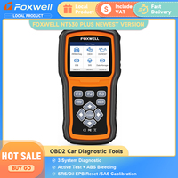 FOXWELL NT630 Plus OBD2 Automotive Scanner Engine ABS SRS Diagnosis EPB Oil Reset SAS Cablibration Active Test OBD Car Scan Tool