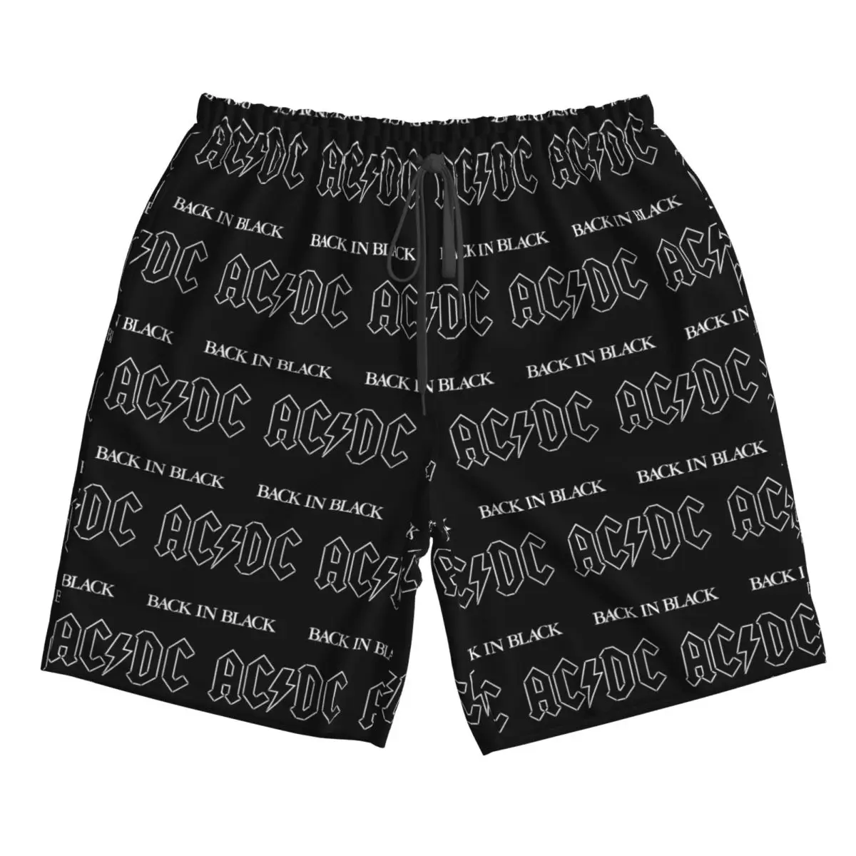 

Ac And Dc Power Up Rock Party Trunks Beach Board Shorts Casual Quick Dry Swim Summer Men Pants