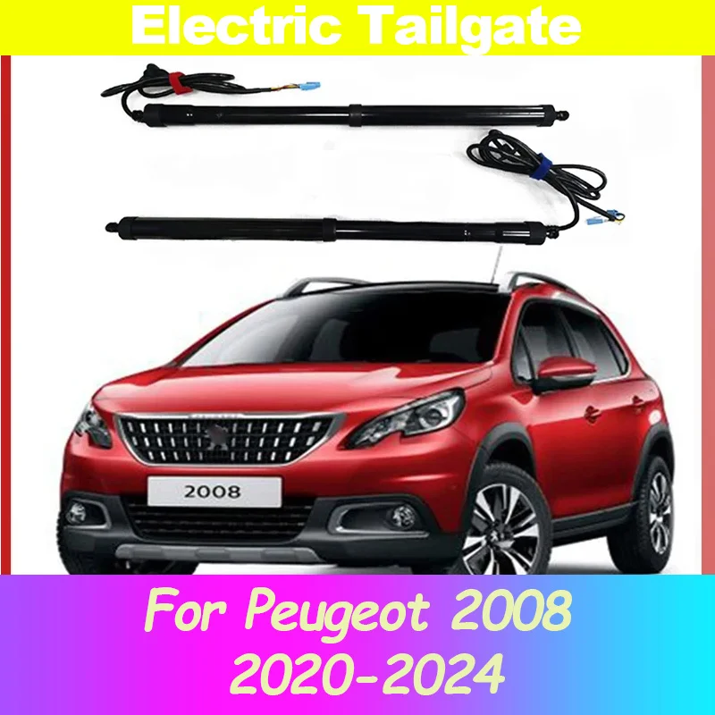 Car For Peugeot 2008 2020-2024 Electric Tailgate Modified Automatic Lifting Electric Motor for Trunk Car Assecories Baseus Tools