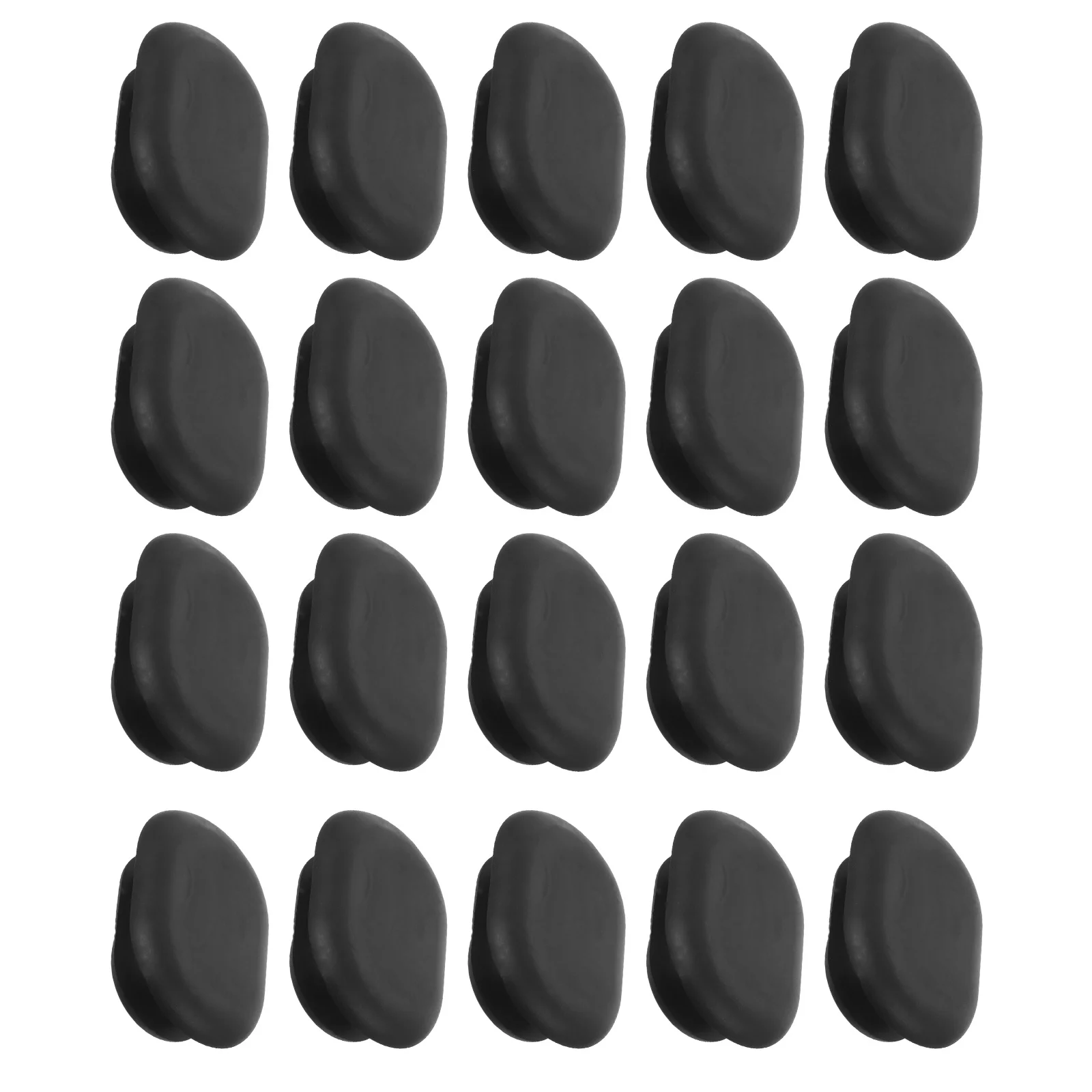

20Pcs Rubber Hole Plugs Automotive Car Door Dust Seal Waterproof Plug Cover for Frame Protection Vehicle Accessory Replacement