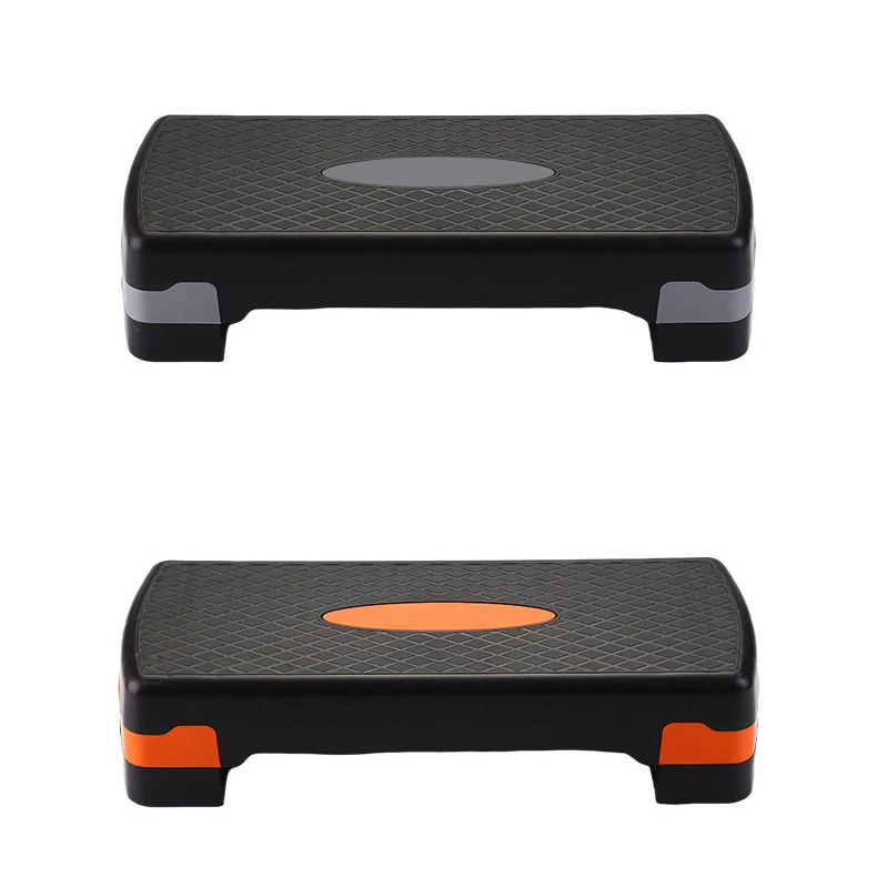 Home Step Platforms Gym Adjustable Stepper Aerobic 68CM Step Aerobic Platform with Two Raisers