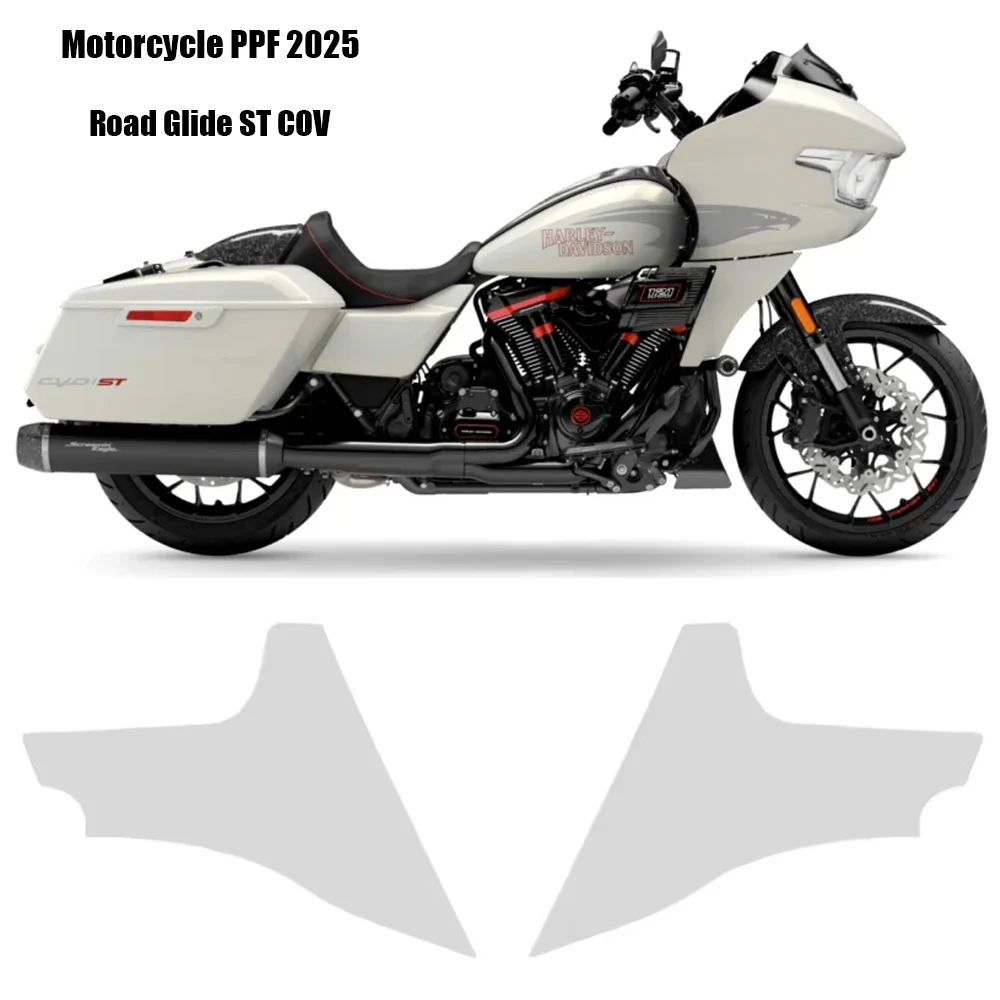 

For Harley FLTRXSTSE CVO 2025 PPF Road Glide ST Paint Protection Film Road Glide ST COV TPU Motorcycle Body Protection Kit