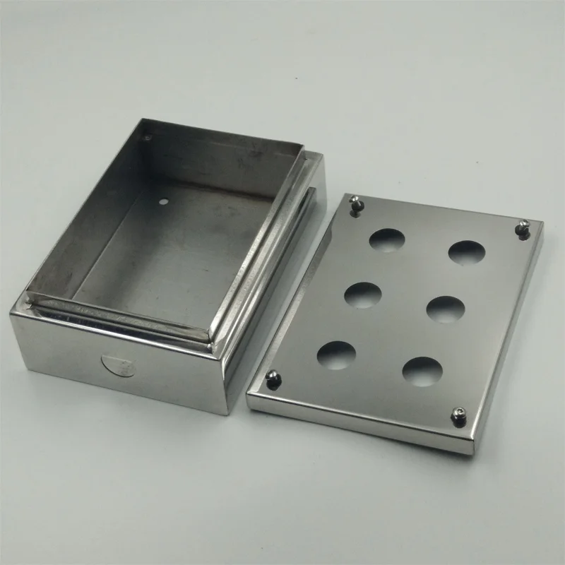 

304 stainless steel button box 22MM switch control box three proof junction box terminal waterproof 316L customized