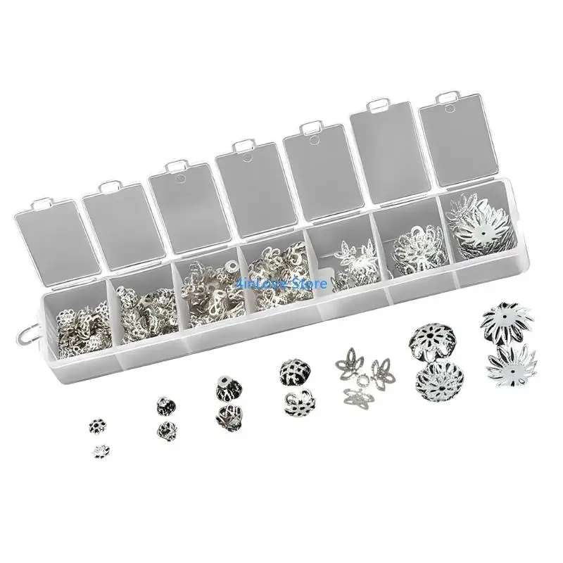 

T4MD 300 металлические шапочки для бисера, набор фурнитуры для ювелирных изделий, универсальные приспособления, подходящие для