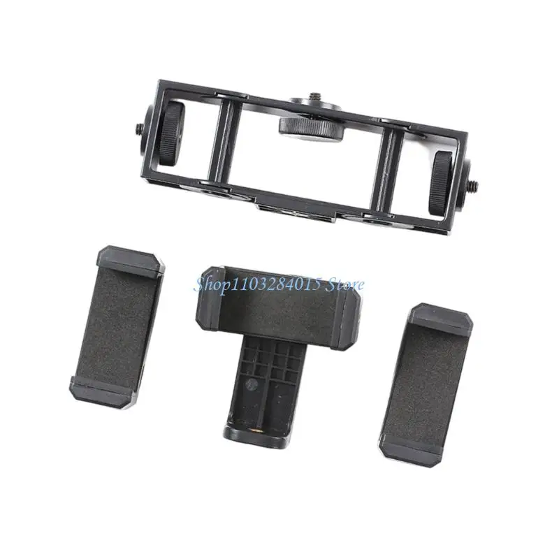 R6FF Smartphone Mount Adjustment Movable Clip For Living Stream Video Recording