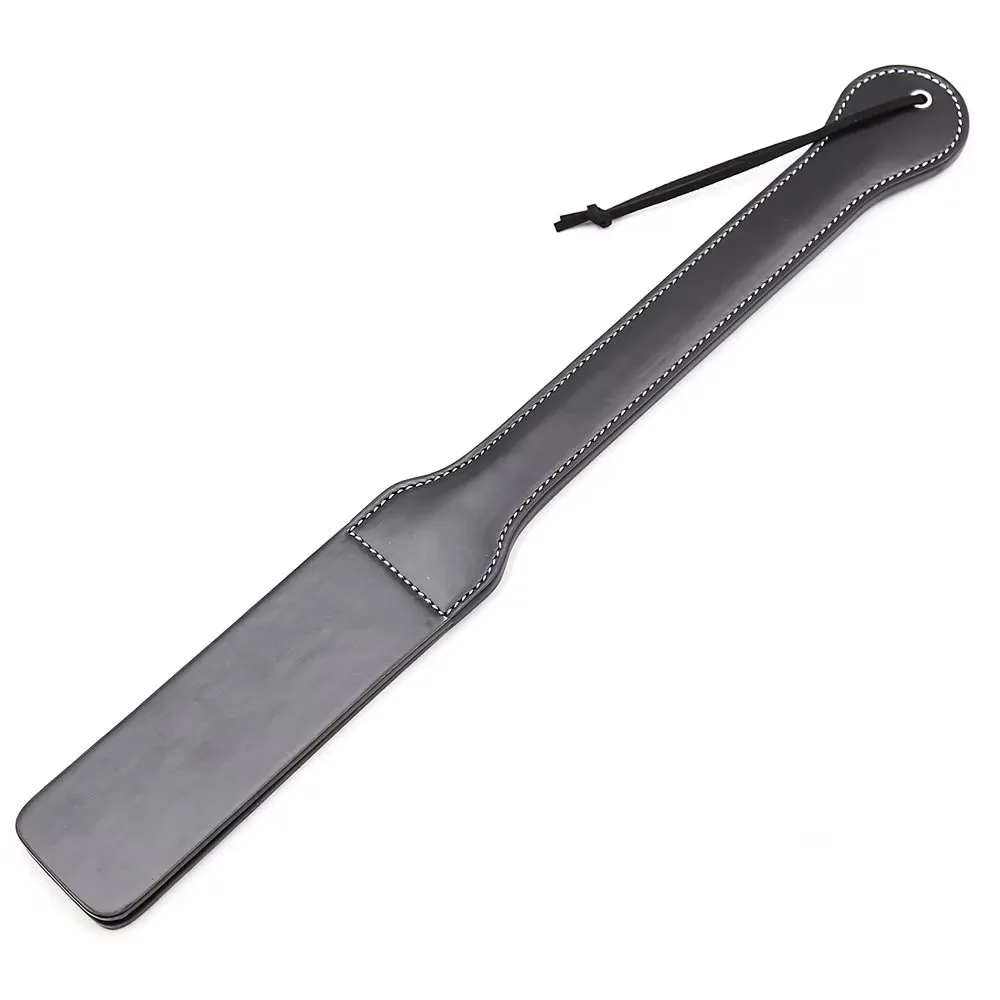 45.5 سنتيمتر طبقتين بو الجلود الردف مجداف الحصان سوط لركوب الفروسية مضرب الفروسية