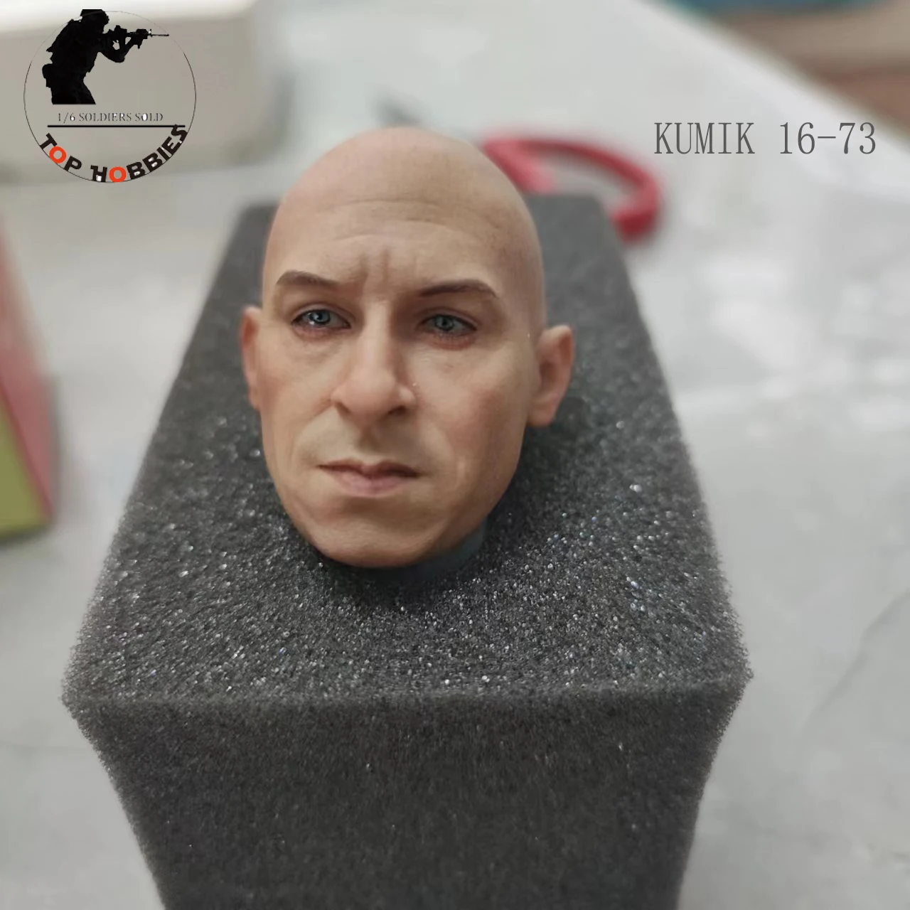 In Store 1/6 Sca  KUMIK 16-73 Male Headsculpt Model Fit 12in Body Action Figure Collectible Gift