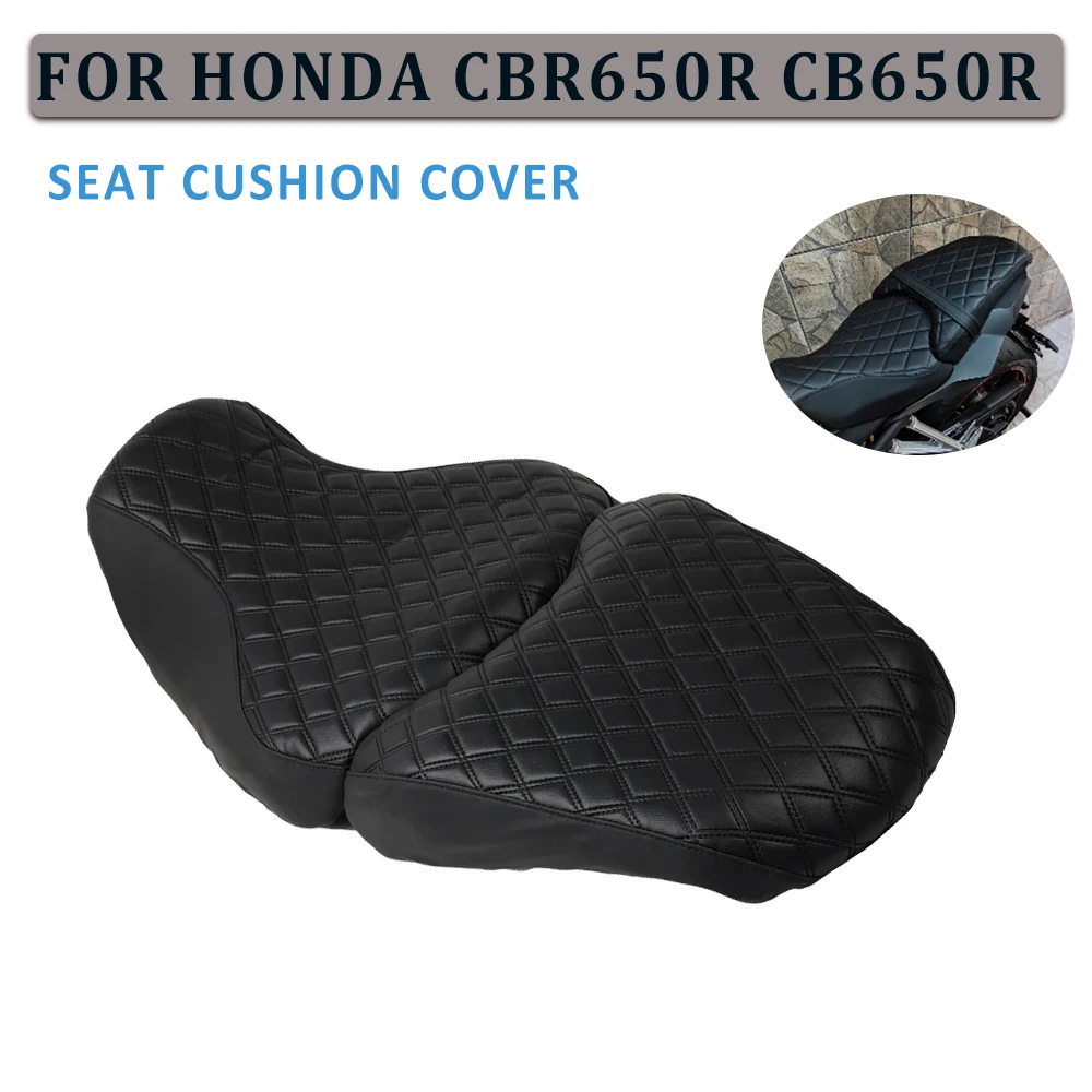 For HONDA CBR650R CB650R CB 650 R CBR 650 R CBR 650R Motorcycle Leather Seat Cushion Cover Protector Comfortable Seat Cover Case