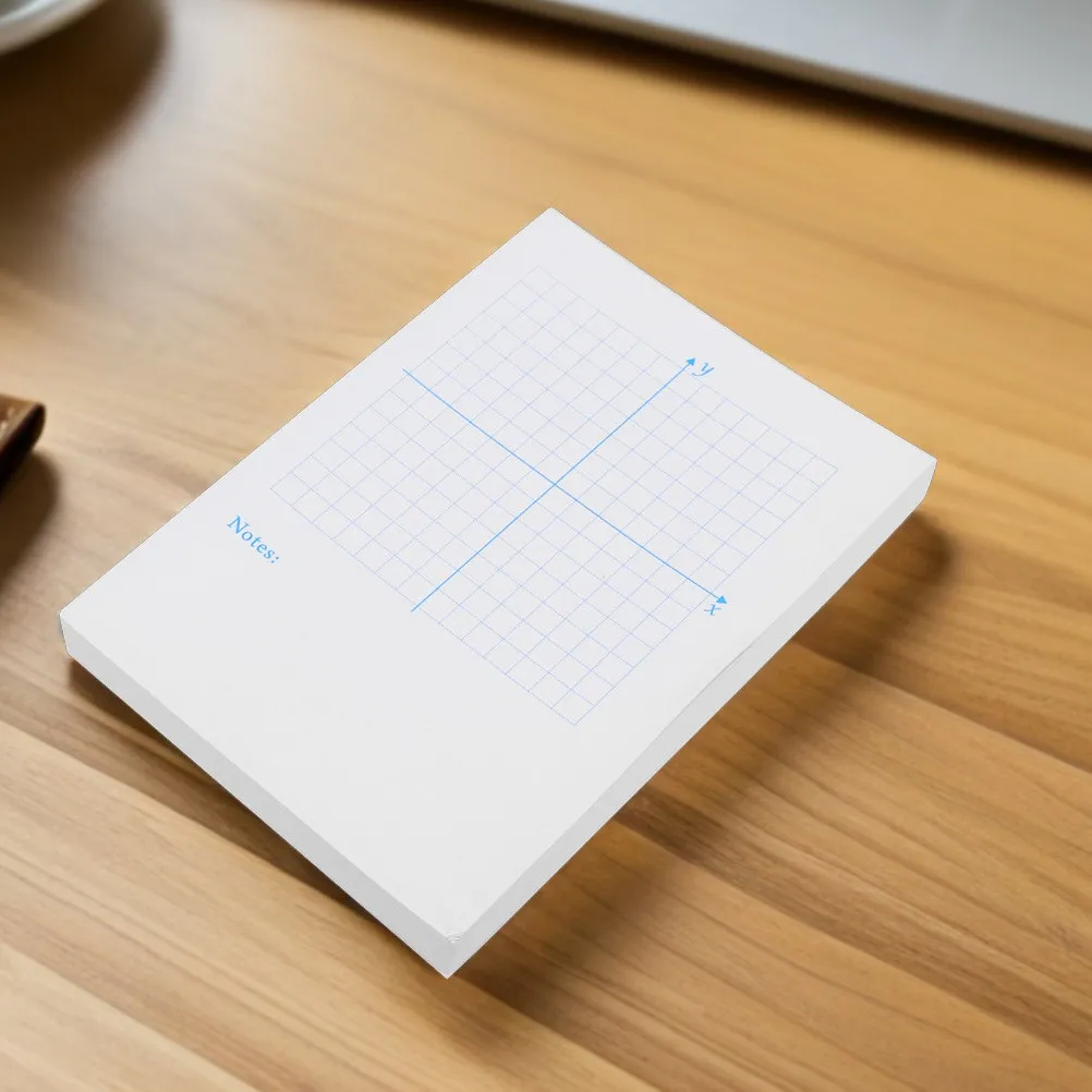 Picture 3: 3Pcs Xy Graph Notebook for Math Practice Coordinate System Learning Spatial Thinking Engineering Science Graphing