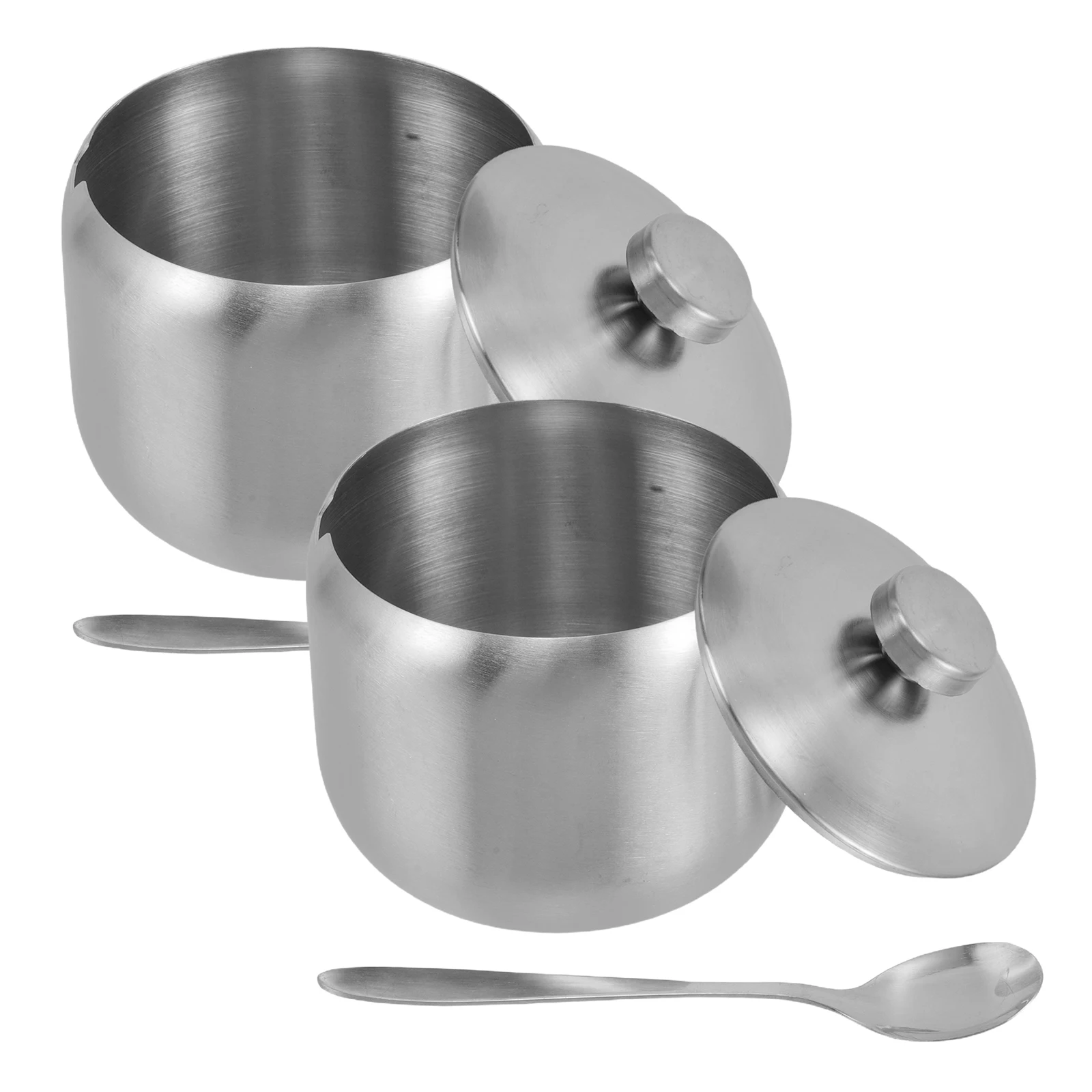 

2 Pcs Spice Jar Mini Jars for Pepper Condiment Pot Salt and Container Grinding Box