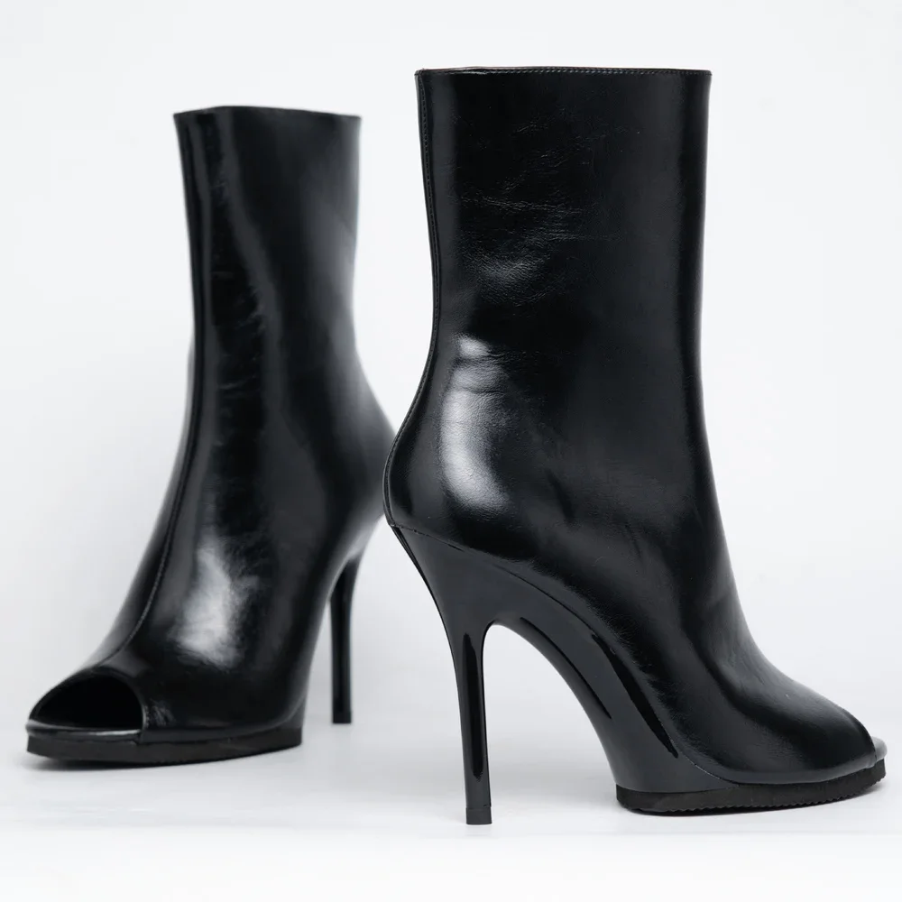 

Women's 10cm Slim High Heel Salsa Jazz Dance Shoes Heels Dance Boots