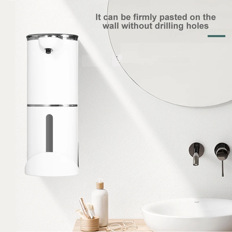 Automatic soap dispenser, non-contact liquid soap dispenser, non-contact hand wash shampoo/shower gel dispenser, quick foaming,