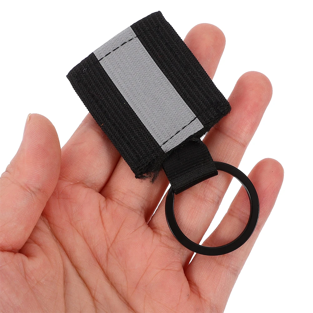 

10pcs Reflective Keychain Tags High Visibility Double Sided Reflectors For Backpack Handbag Car Key Ring Men Women Outdoor