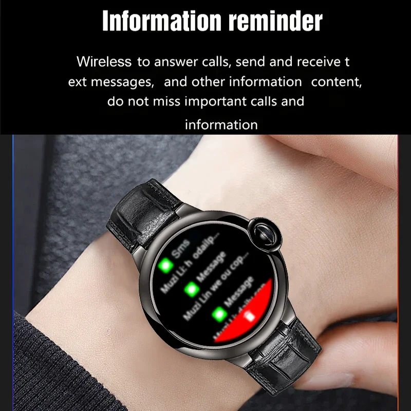 Aiweile AW28 Smart Watch Men Women 2024 Korean Support  Sports Modes Bluetooth Call Blue Balloon Watch Design DIY Watch Face