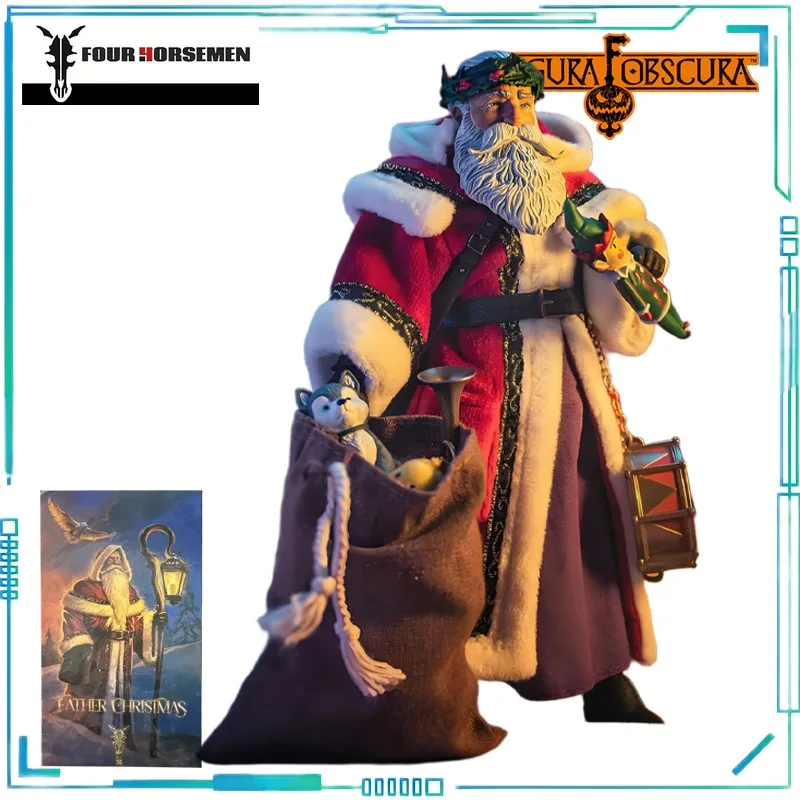 Quatre chevaux Studios véritable Figure Obscura série père noël Robe verte "père noël mobile produit fini modèle cadeau