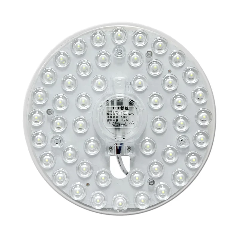 

Ceiling Lamp Wick LED Lamp Plate Magnetic Transformation Lamp Plate Round Light Source Module 24W36W White Light Replacement