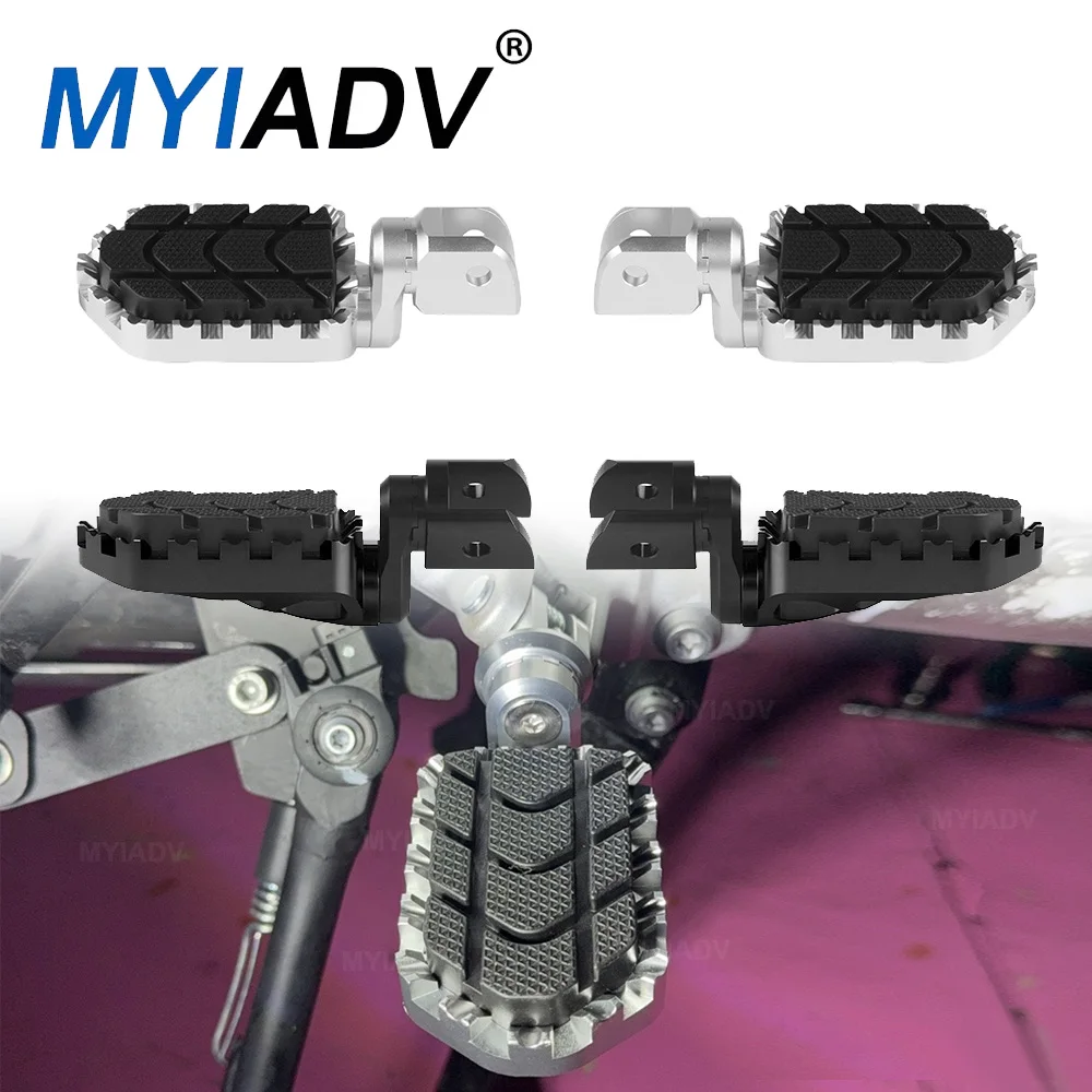 

For VOGE 900DS 900 DS DS900 Motorcycle Footrest Foot Pegs Scaffolding Foot Rests Aluminum Wide Billet Footpeg Rubber Cover