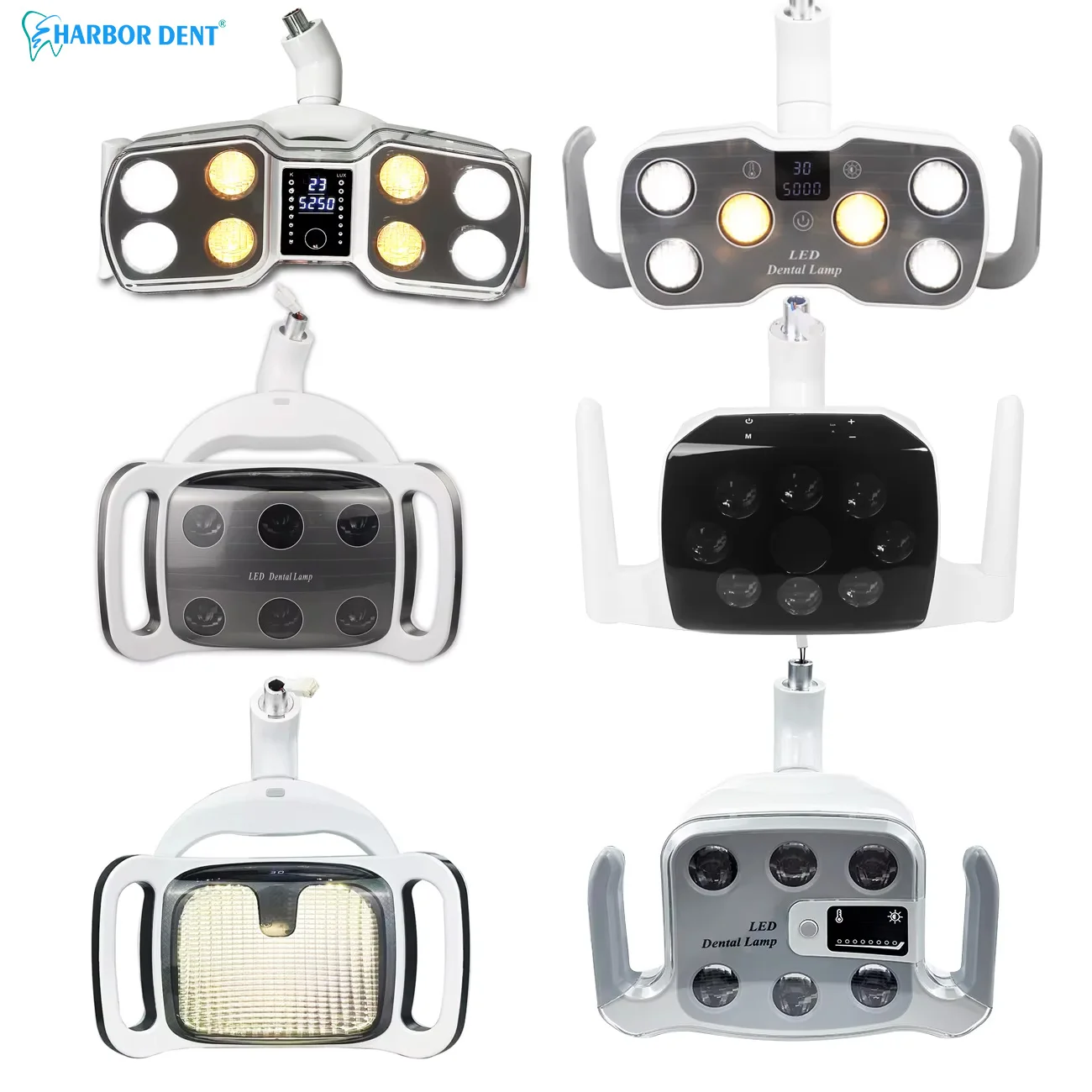 6/8 LED Bulbs Dental Oral Operation Lamp Reflection LED Induction Light Dentist Appliances Dentistry Chair Light Dentist Tools